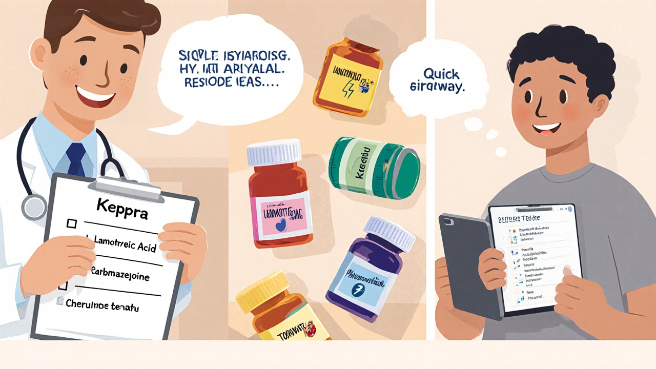 Keppra (Levetiracetam) vs Other Anti‑Epileptic Drugs: Comprehensive Comparison