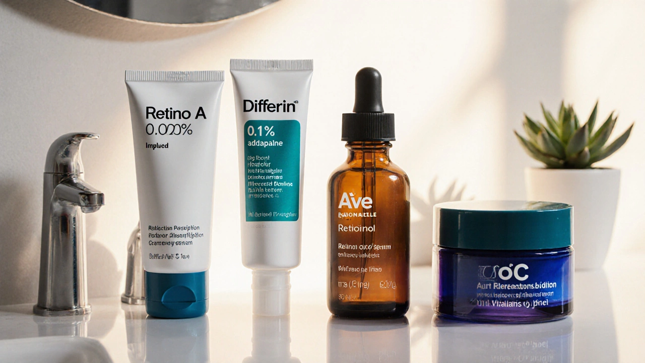 Retino A 0.025% Cream vs Topical Retinoid Alternatives: Full Comparison