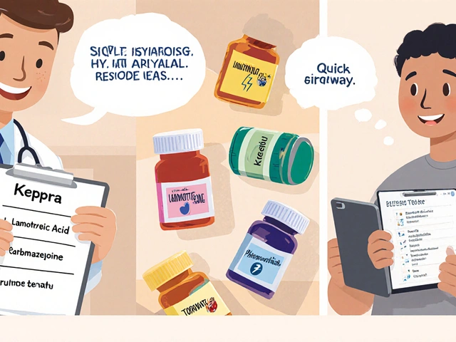 Keppra (Levetiracetam) vs Other Anti‑Epileptic Drugs: Comprehensive Comparison