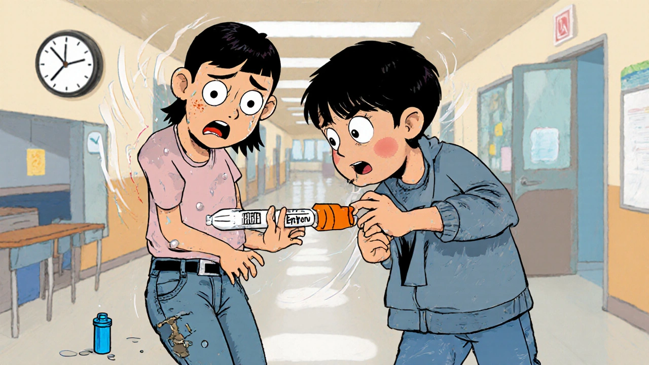 How to Use an Epinephrine Auto-Injector During an Anaphylactic Reaction