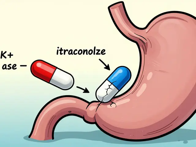 Proton Pump Inhibitors and Antifungals: How They Interfere with Absorption
