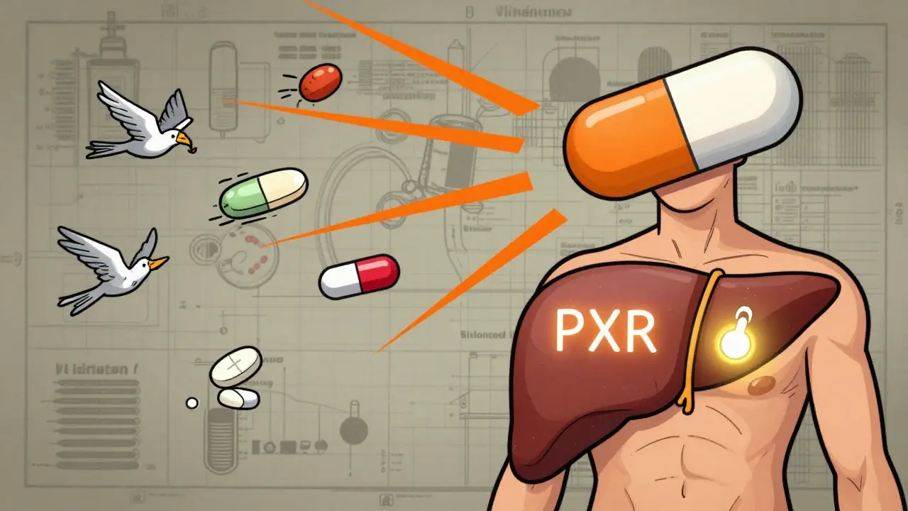 Tuberculosis Medications: Rifampin Induction and Multiple Drug Interactions