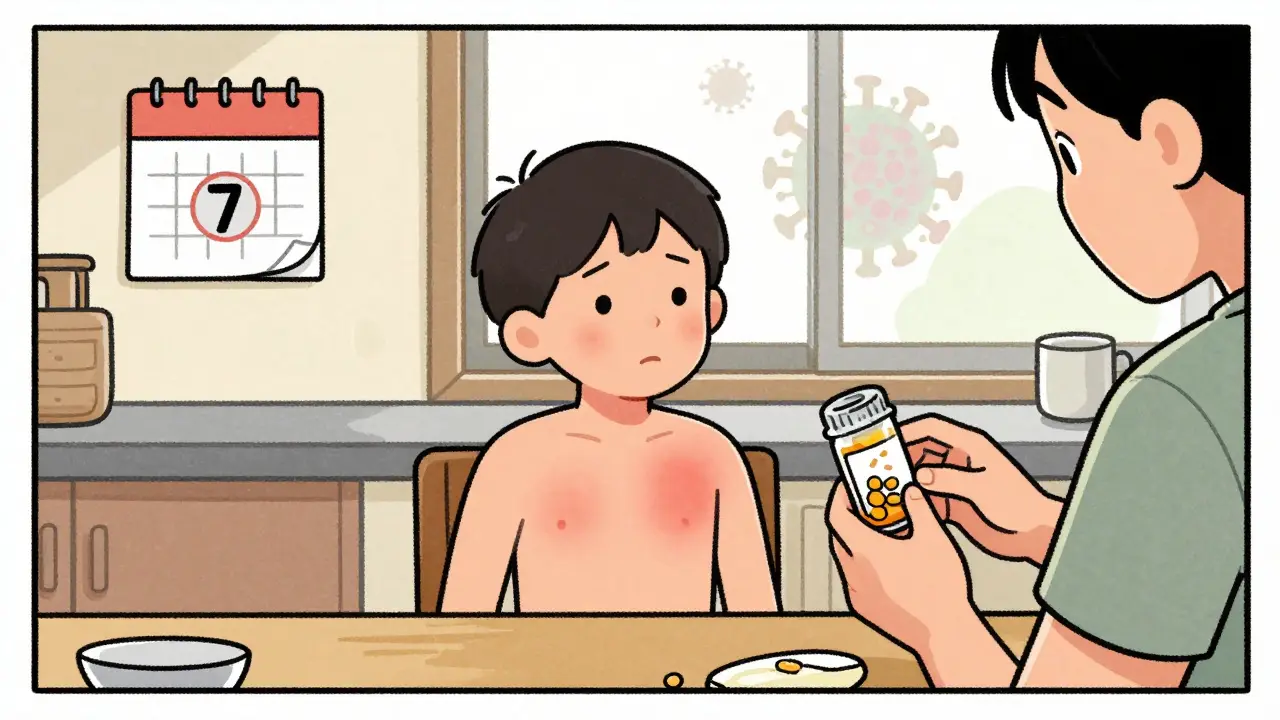 Antibiotic Rashes: When to Stop the Drug and Call the Doctor